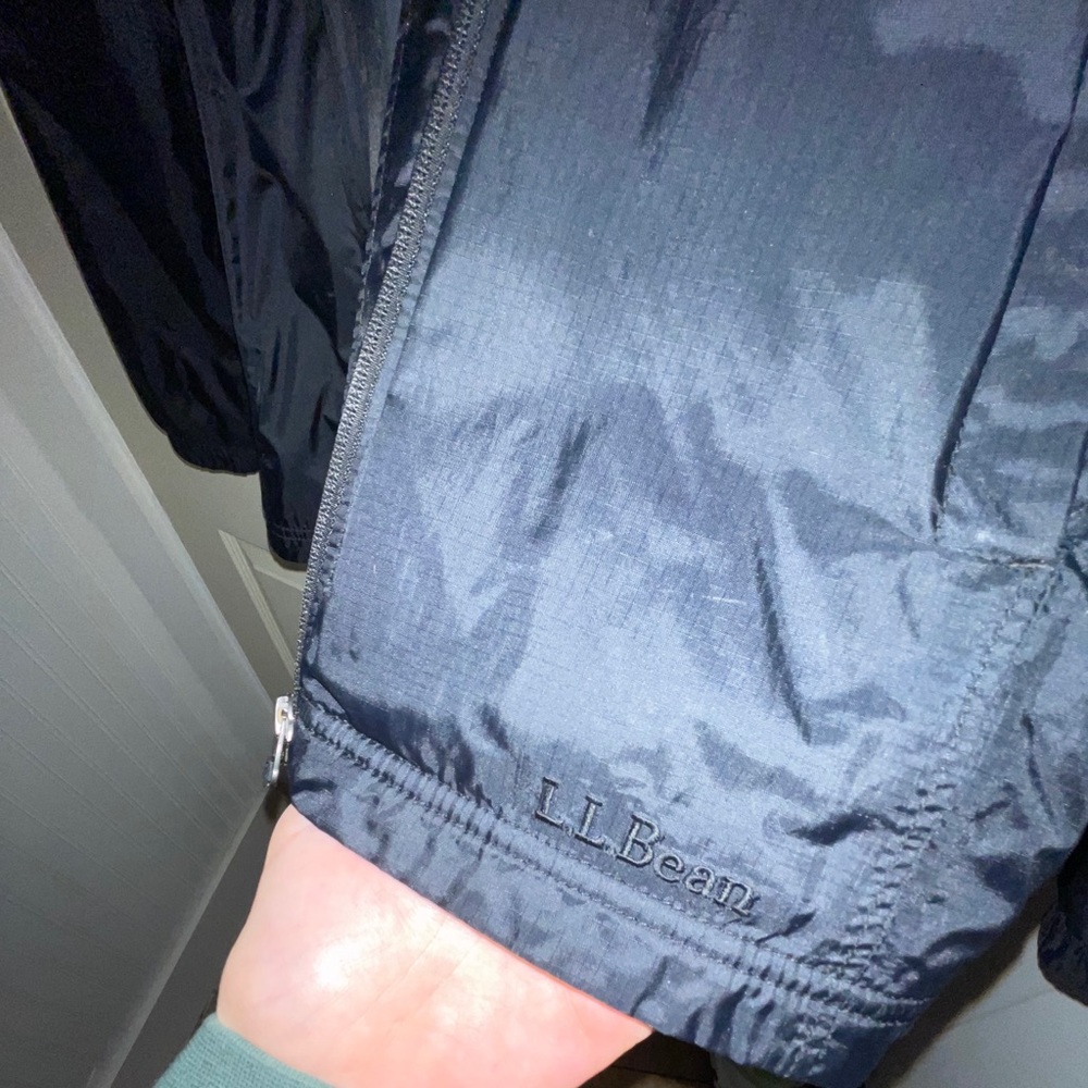 LL bean windbreaker & raincoat